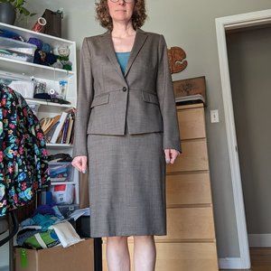 Ann Taylor Wool Skirt Suit